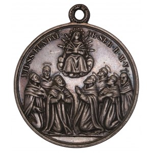 19th Century Silver Religous Medal