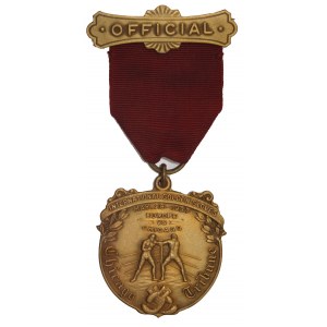 1937 International Golden Gloves Chicago Tribune Officials Medal