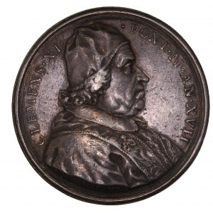 Clemente XI (1700-1721). AR Medal