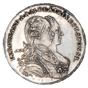 Habsburg - Ferdinand 1771 silver jeton