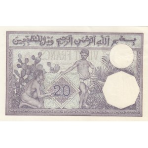 Algeria, 20 Francs, 1928, UNC (-), p78