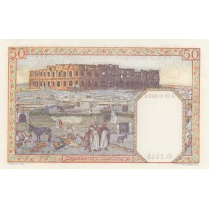 Algeria, 50 Francs, 1942, UNC (-), p87