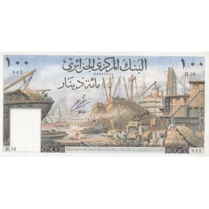 Algeria, 100 Dinars, 1964, UNC, p125a, FOLDER