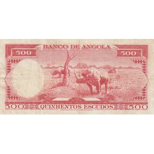 Angola, 500 Escudos, 1970, VF, p97