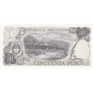Argentina, 50 Pesos, 1976, UNC, p301