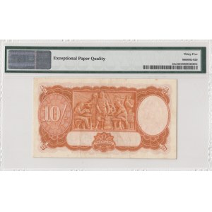 Australia, 10 Shillings, 1949, VF, p25c