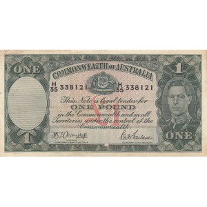 Australia, 1 Pound, 1938, VF, p26a