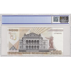 Austria, 5.000 Schilling, 1989, UNC, p153a