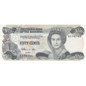 Bahamas, 1/2 Dollar, 1984, UNC, p42