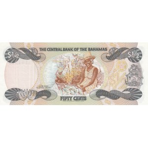 Bahamas, 1/2 Dollar, 1984, UNC, p42