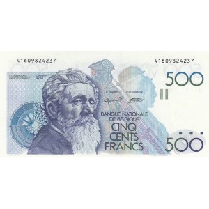 Belgium, 500 Francs, 1980/1981, UNC, p141