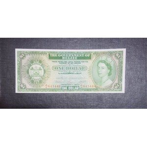 Belize, 1 Dollar, 1976, UNC, P33c