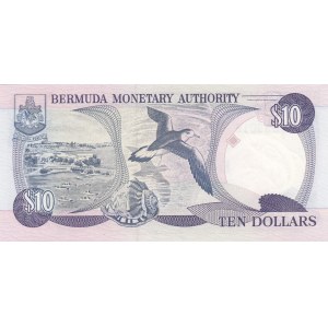 Bermuda, 10 Dollars, 1993, UNC, p42a