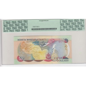 Bermuda, 50 Dollars, 2007, UNC, p54b