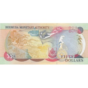 Bermuda, 50 Dollars, 2007, UNC, p54b