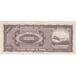 Brazil, 10.000 Cruzeiros, 1967, XF, p190a
