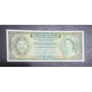 British Honduras, 1 Dollar, 1973, UNC, p28c