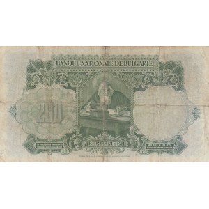Bulgaria, 200 Leva, 1929, POOR, p50a
