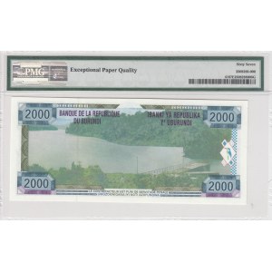 Burundi, 2.000 Francs, 2001, UNC, p41