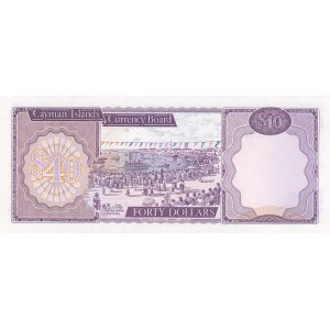Cayman Islands, 40 Dollars, 1981, UNC, p9a