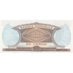 Congo Democratic Republic, 100 Francs, 1962, UNC, p6