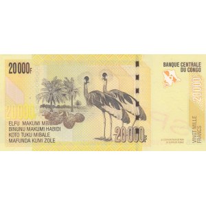 Congo Democratic Republic, 20.000 Francs, 2006, UNC, p104a, SPECIMEN