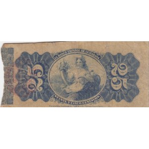 Cuba, 25 Centavos, 1872, FINE (+), p31a