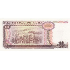 Cuba, 10 Pesos, 1991, UNC, p109a