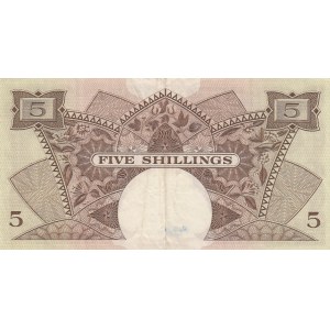 East Africa, 5 Shillings, 1962, VF (+), p41b