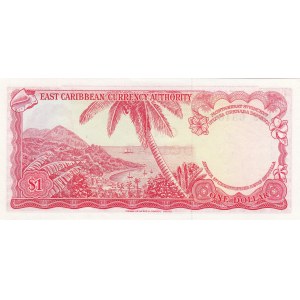 East Caribbean States, 1 Dollar, 1965, UNC, p13g