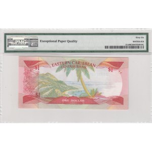 East Caribbean States, 1 Dollar , 1988-1989, UNC, p21u