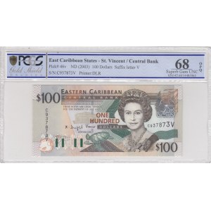 East Caribbean States, 100 Dollars, 2003, UNC, p46v