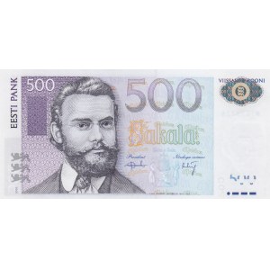 Estonia, 500 Krooni, 2000, UNC, p83