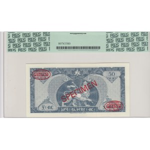 Ethiopia, 50 Dollars, 1966, UNC, p28s, SPECIMEN