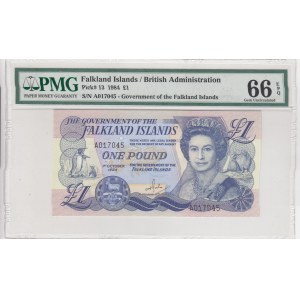 Falkland Islands, 1 Pound, 1984, UNC, p13