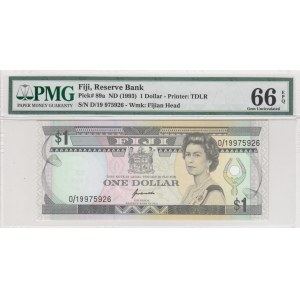 Fiji, 1 Dollar , 1993, UNC, p89a