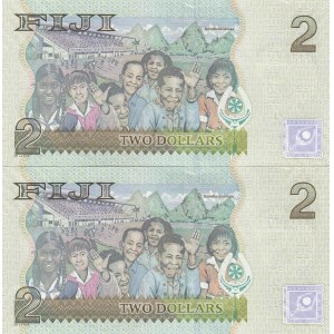 Fiji, 2 Dollars, 2007, UNC, p109b