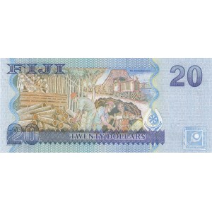 Fiji, 20 Dollars, 2007, UNC, p112