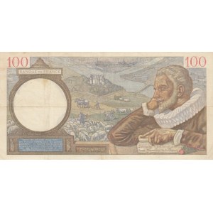France, 100 Francs, 1939, VF, p94