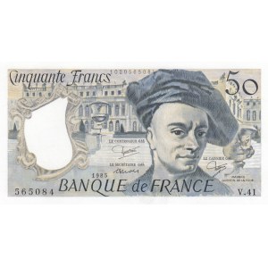 France, 50 Francs, 1985, UNC (-), p125b