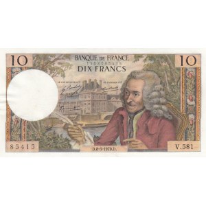France, 10 Francs, 1970, UNC (-), p147c