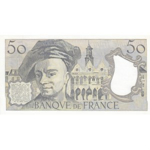 France, 50 Francs, 1988, AUNC, p152d