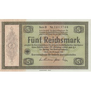 Germany, 5 Reichsmark, 1933, AUNC, p199