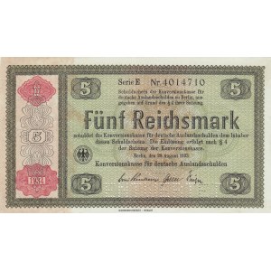 Germany, 5 Reichsmark, 1934, AUNC, p207
