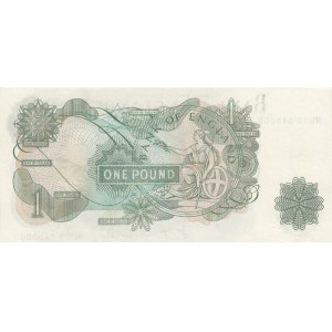 Great Britain, 1 Pound, 1970, AUNC, p374g