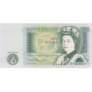 Great Britain, 1 Pound, 1981-1984, UNC, p377b