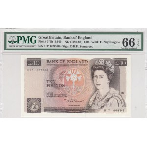 Great Britain, 10 Pounds, 1980-1984, UNC, p379b