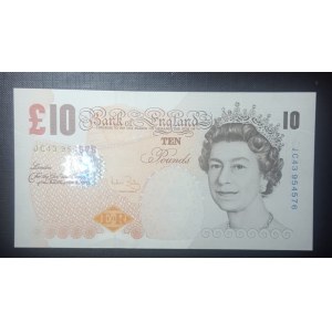 Great Britain, 10 Pounds, 2004, UNC, p389c