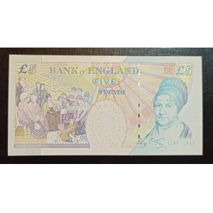 Great Britain, 5 Pounds, 2012, UNC, p391d