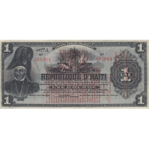Haiti, 1 Gourde, 1919, VF, p140